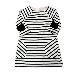 Crazy 8 Cat Patch Striped Dress Size 4